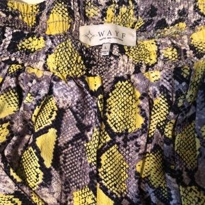 WAYF Snake print pants ✨✨